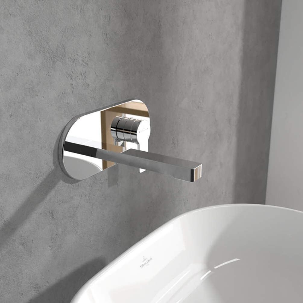 Lifestyle image of Villeroy & Boch Architectura Wall-Mounted Basin Mixer